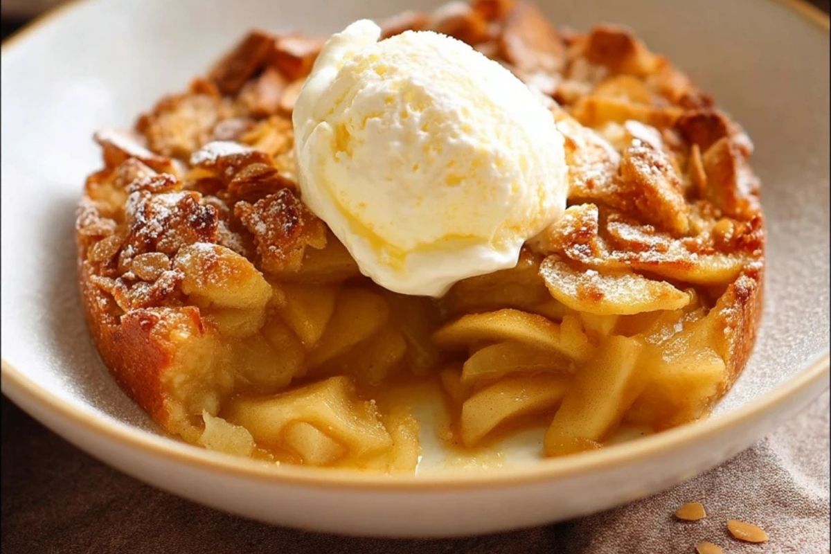 Croustillant aux pommes facile