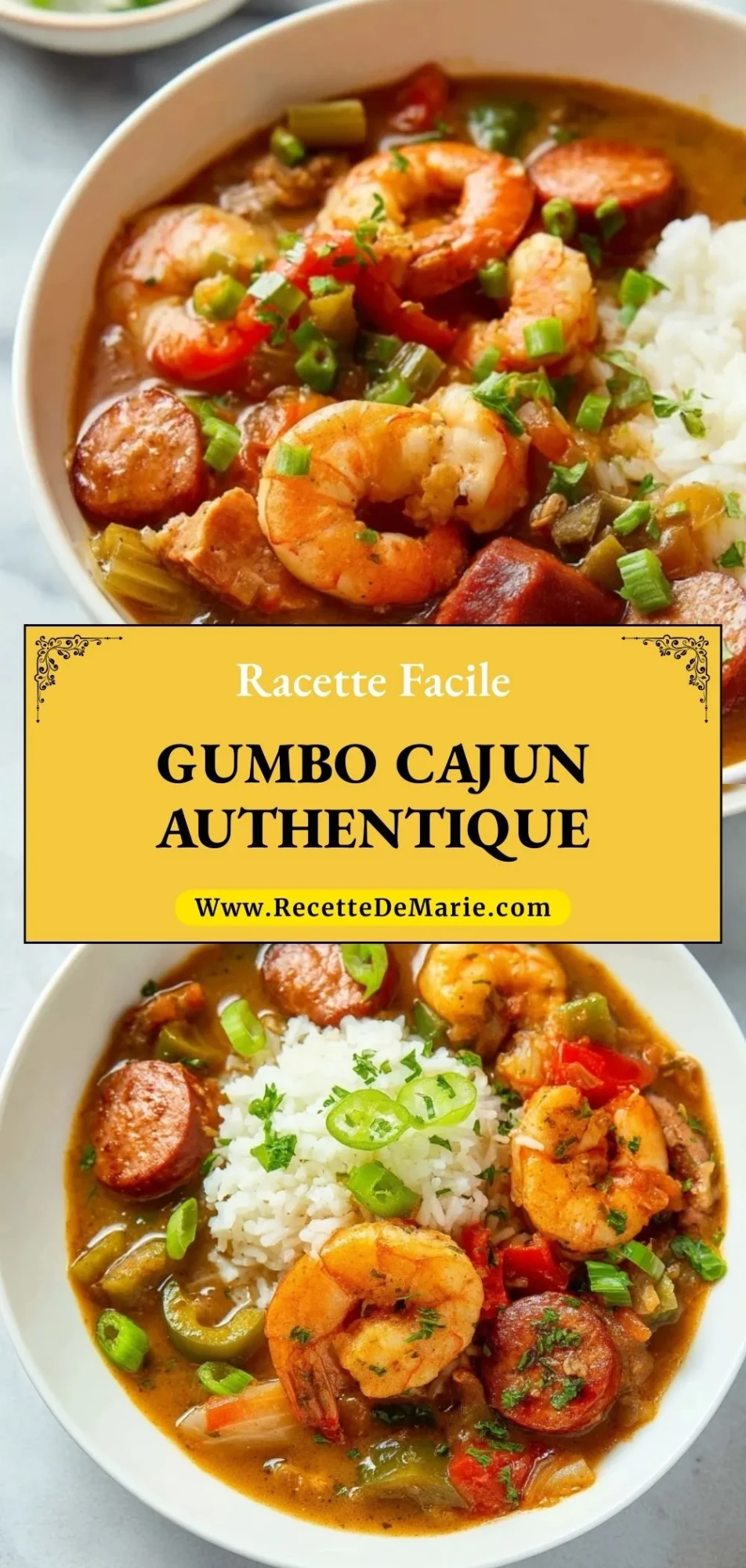 Gumbo Cajun Authentique - Pin 1