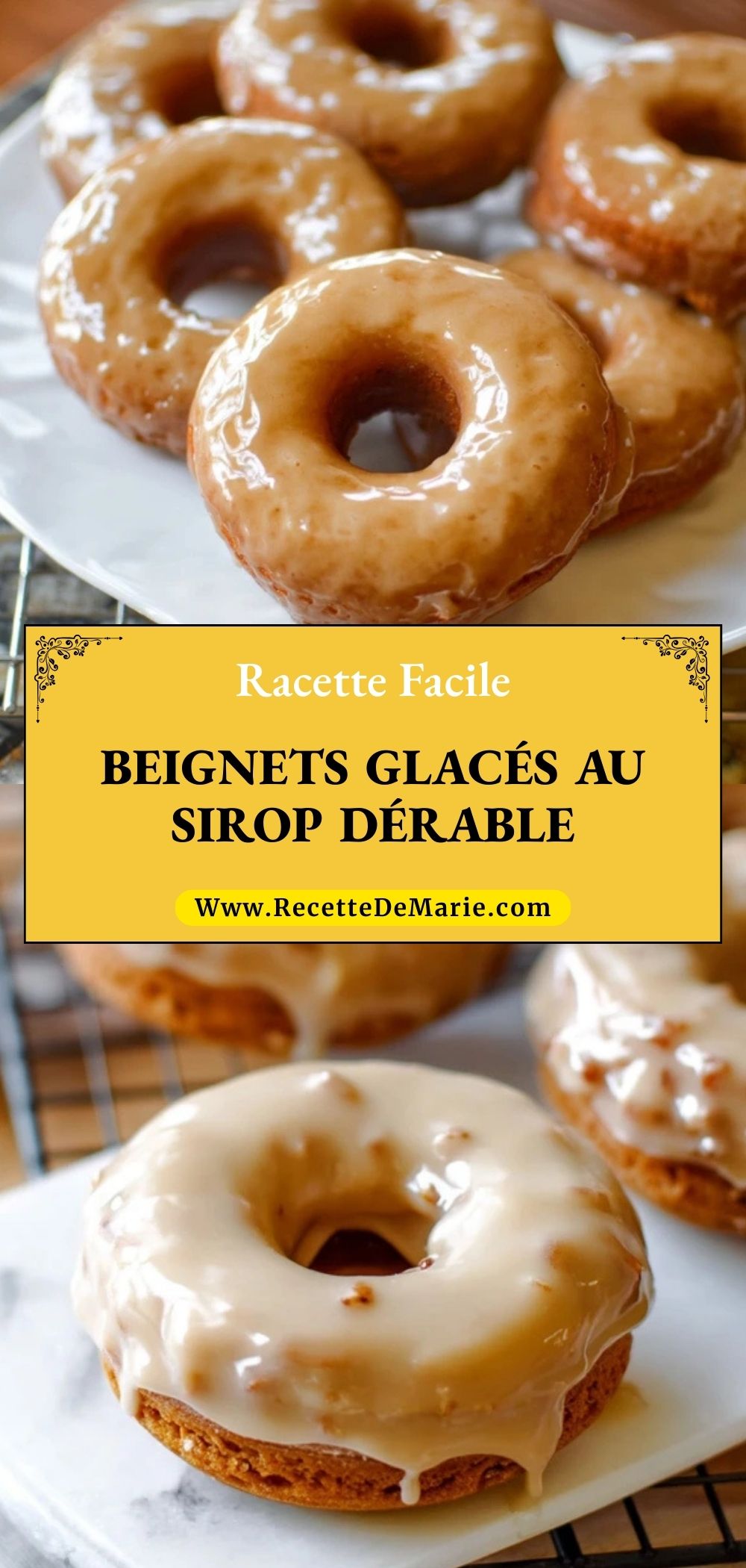 Beignets Glacés Au Sirop DÉrable