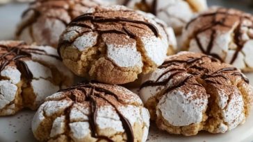 Biscuits Craquelés au Tiramisu