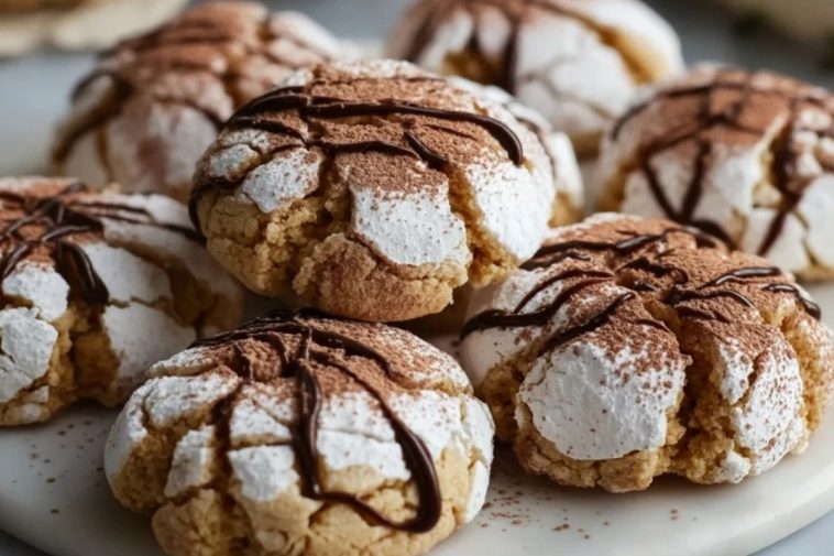 Biscuits Craquelés au Tiramisu