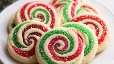 Biscuits Tourbillonnés de Noël
