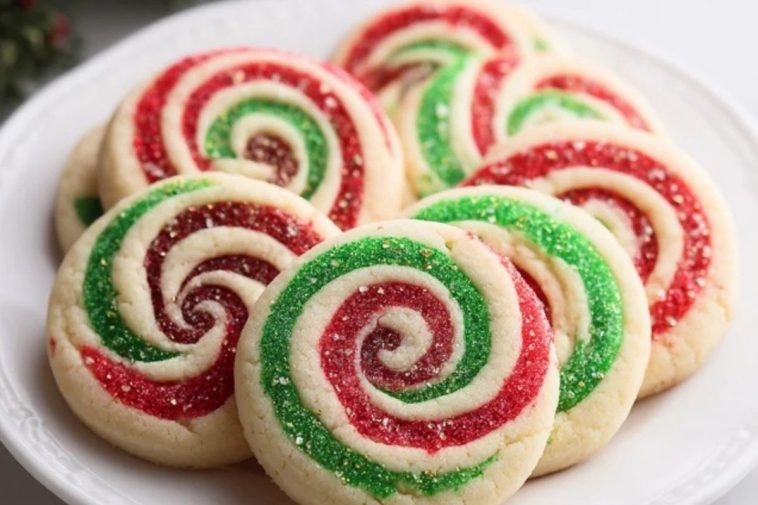 Biscuits Tourbillonnés de Noël