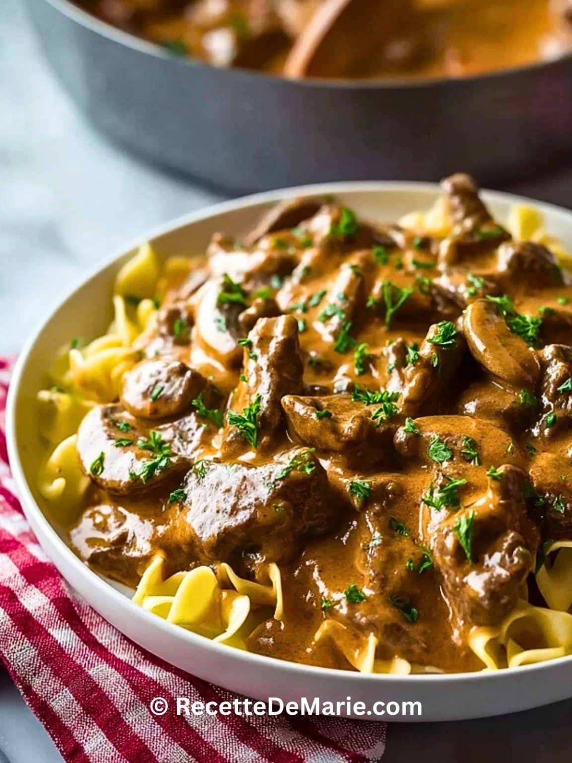 Boeuf Stroganoff