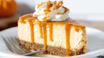 Cheesecake à la Citrouille Sans Cuisson