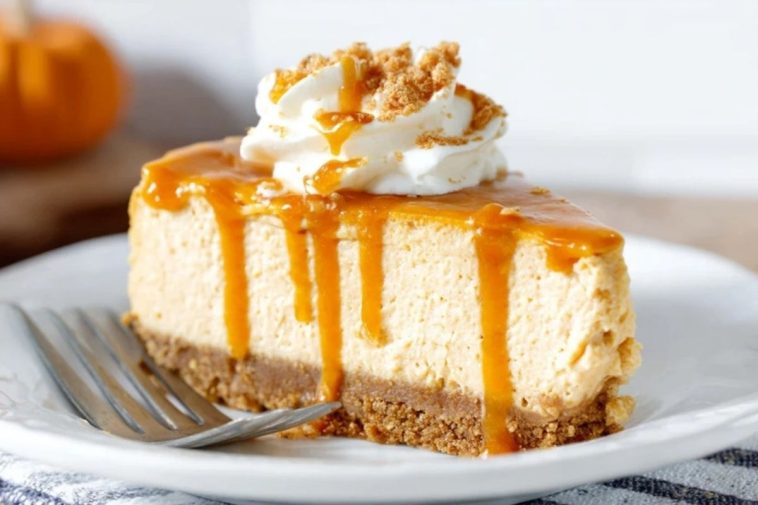 Cheesecake à la Citrouille Sans Cuisson