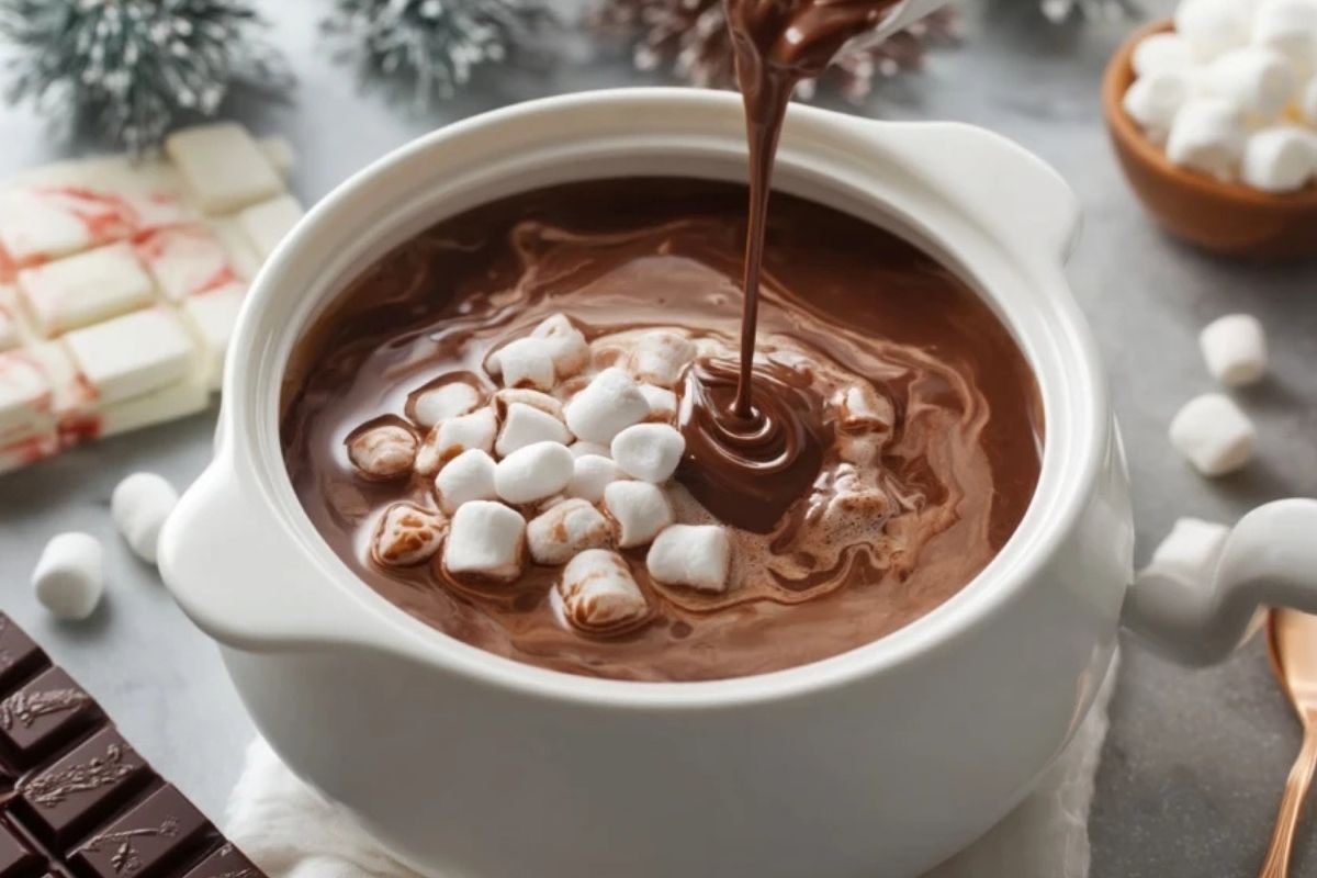 Chocolat Chaud au Lait de Cocotte