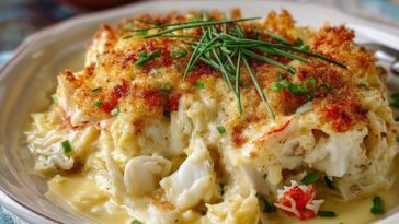 Crabe Crémeux Au Four