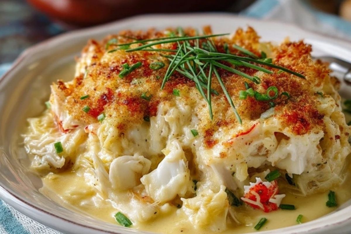 Crabe Crémeux Au Four