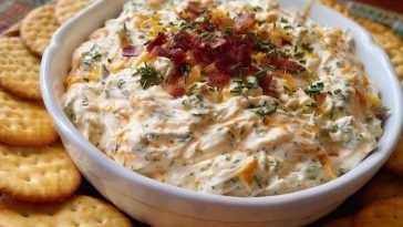 Dip Crémeux de Ranch pour Thanksgiving