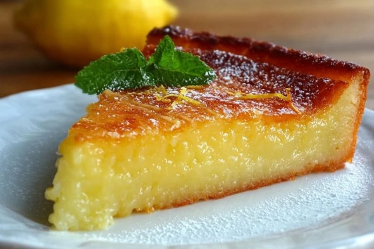 Gâteau Au Citron De Grand-Mère Italienne