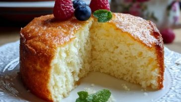 Gâteau Au Yaourt Léger Et Aéré