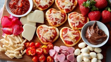 Planche à Grignoter de Saint-Valentin