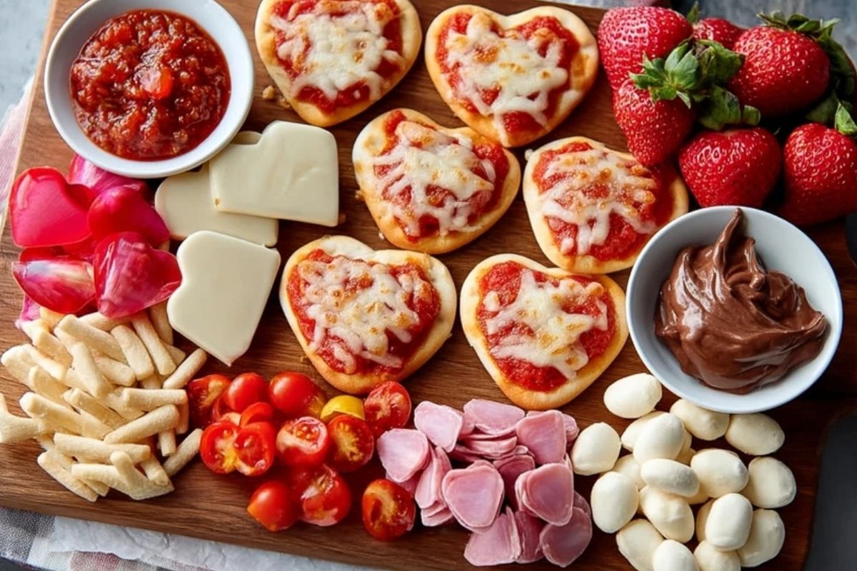 Planche à Grignoter de Saint-Valentin