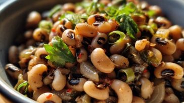 Pois Chiches Noirs Sautés aux Épices