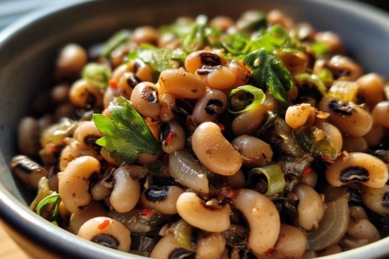 Pois Chiches Noirs Sautés aux Épices