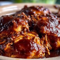 Poulet Barbecue à la Mijoteuse