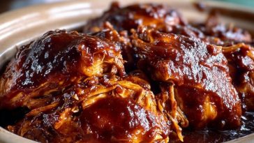 Poulet Barbecue à la Mijoteuse