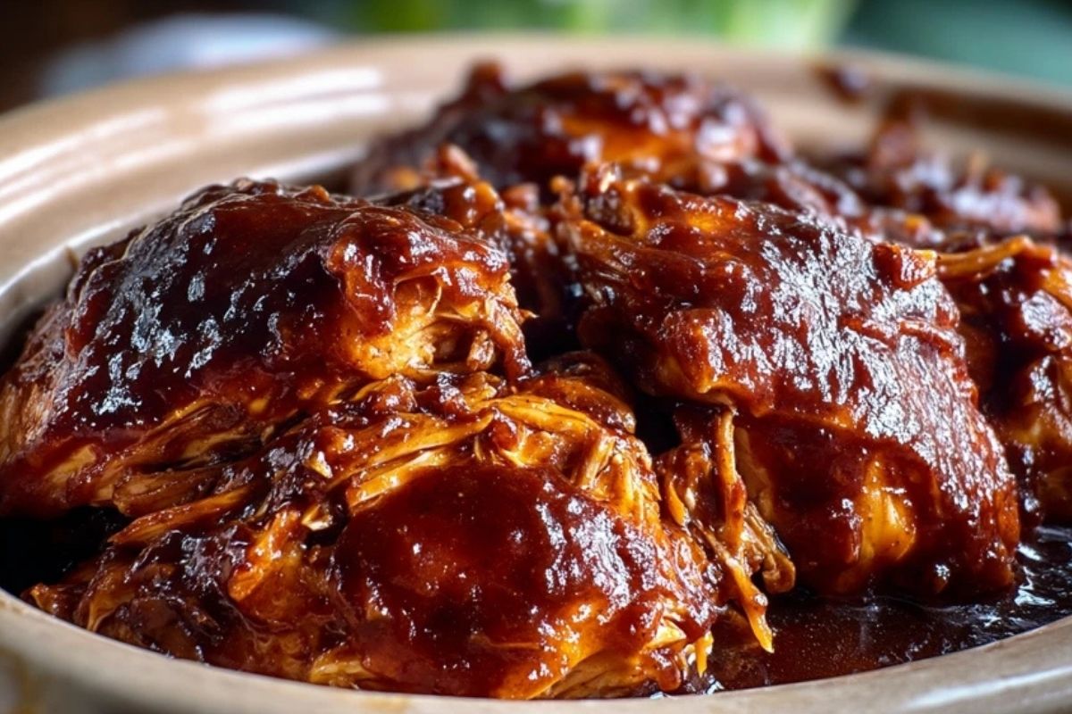 Poulet Barbecue à la Mijoteuse