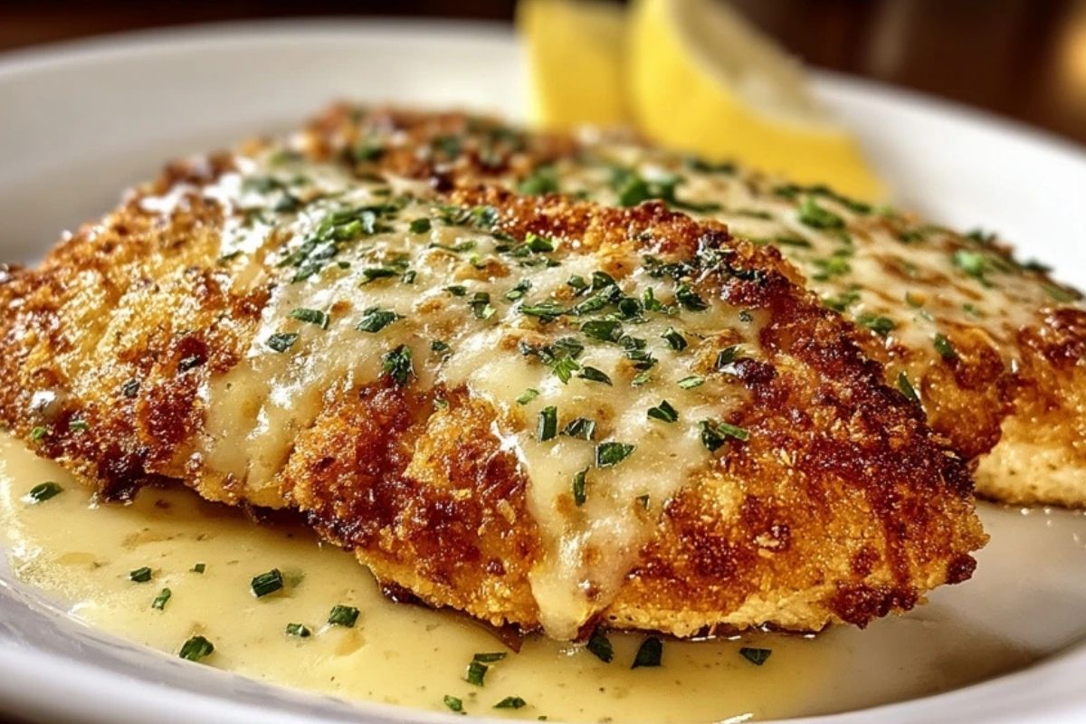 Poulet Parmesan Croûté