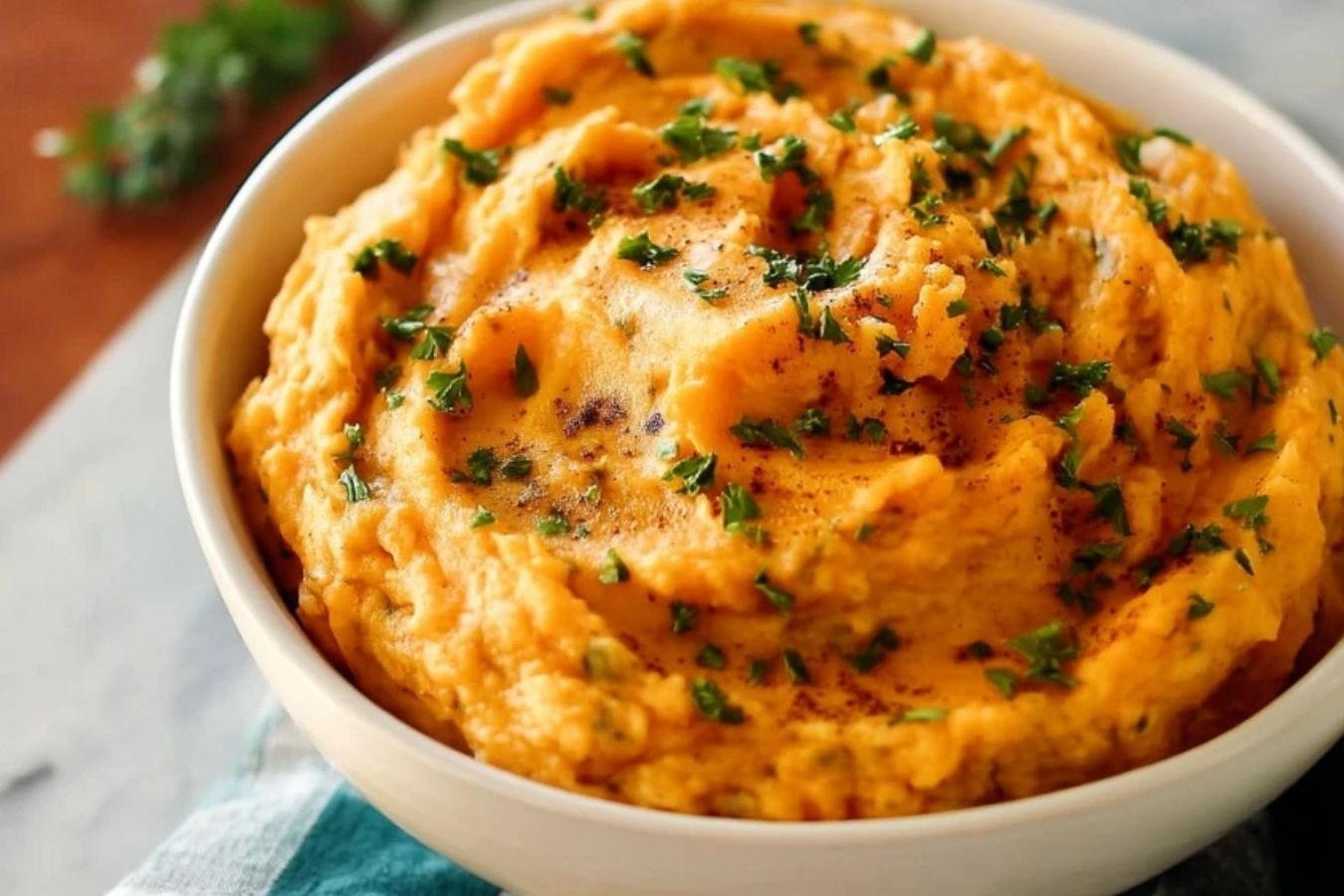 Purée de Patates Douces Crémeuse