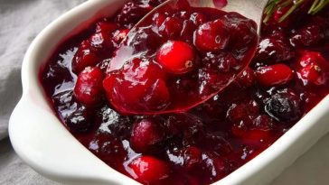 Sauce Aux Canneberges Classique