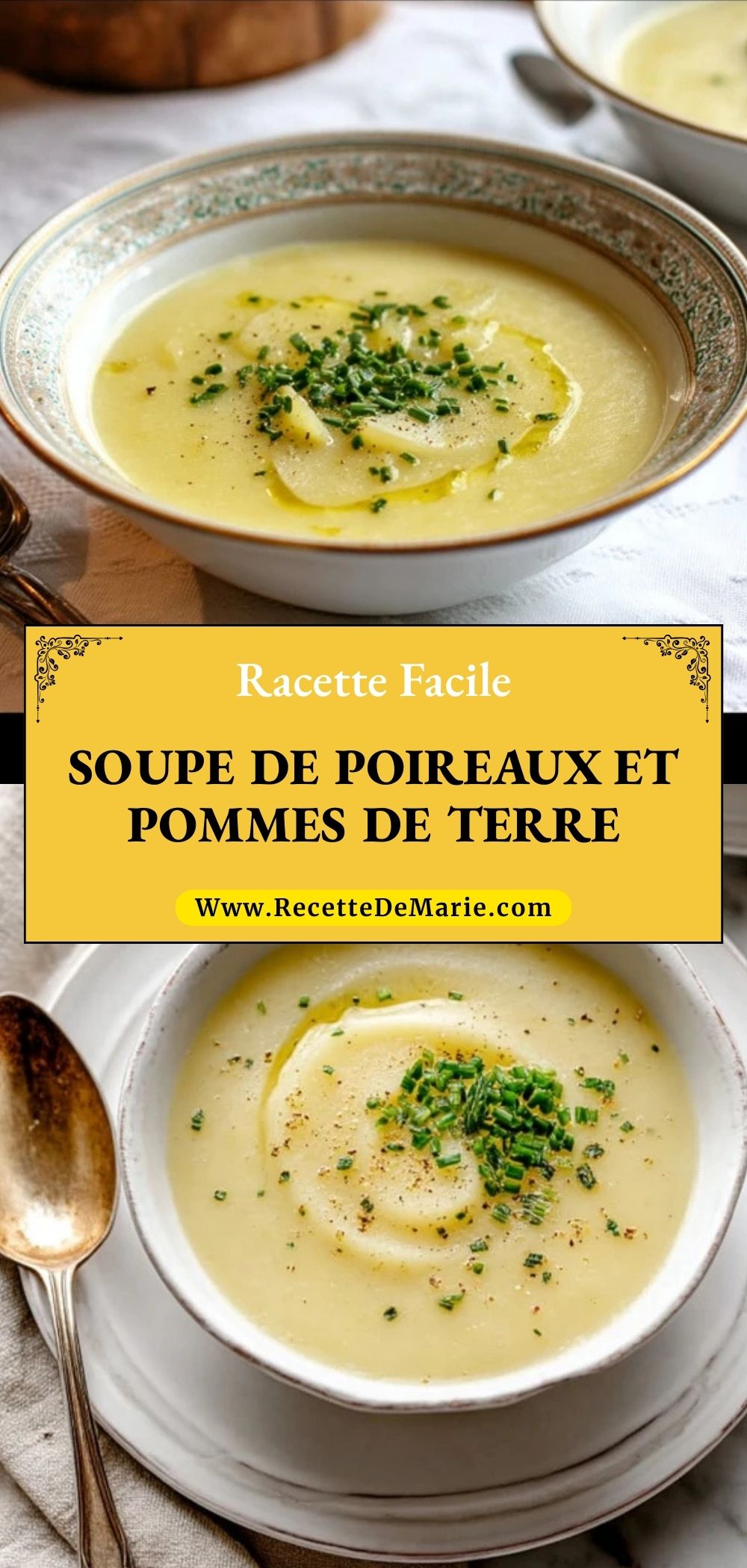 Soupe De Poireaux Et Pommes De Terre