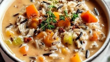 Soupe de Riz Sauvage dAutomne
