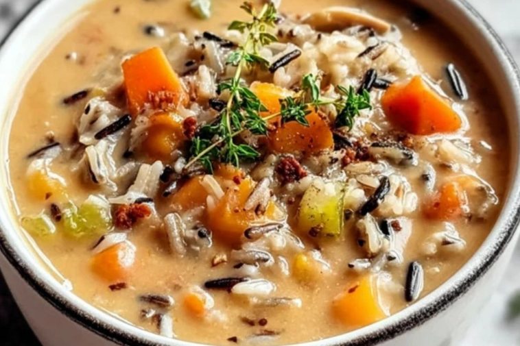 Soupe de Riz Sauvage dAutomne