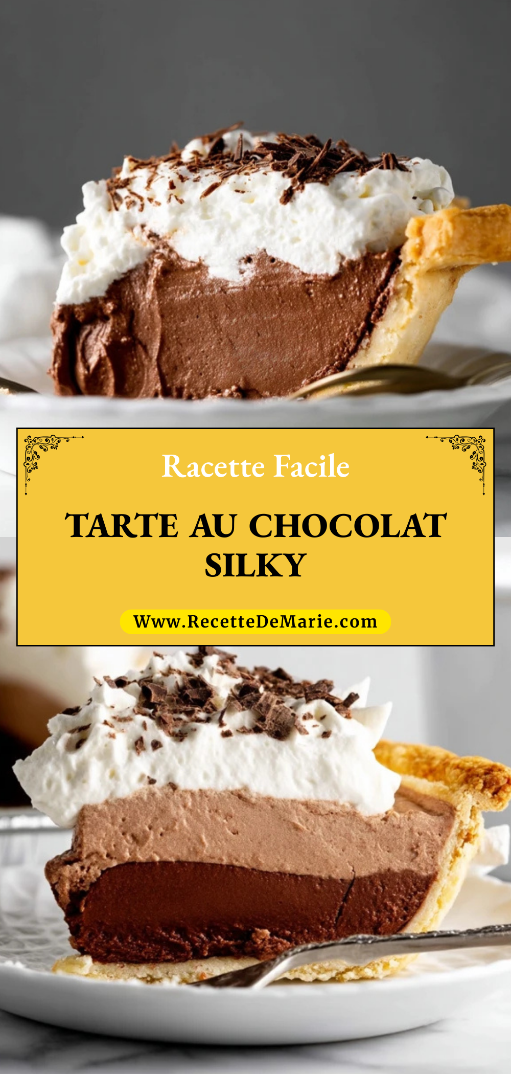 Tarte Au Chocolat Silky