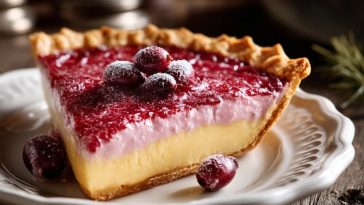 Tarte Aux Baies Cranberries