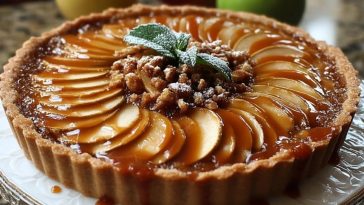 Tarte Aux Pommes Caramélisées Sans Gluten