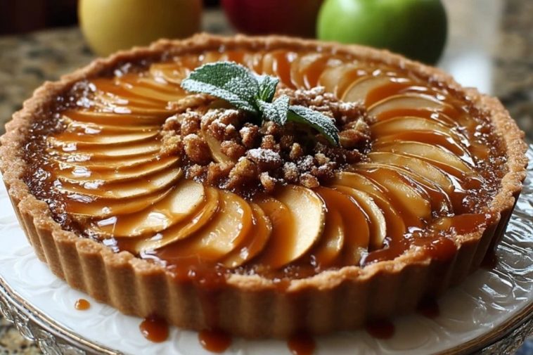 Tarte Aux Pommes Caramélisées Sans Gluten