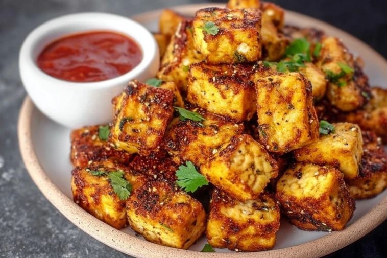 Tofu Croquant à la Friteuse à Air
