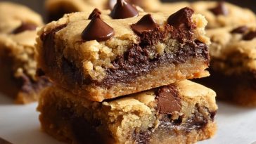 Barres de Cookies au Chocolat