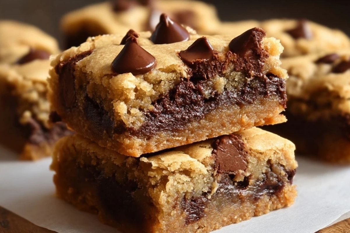 Barres de Cookies au Chocolat