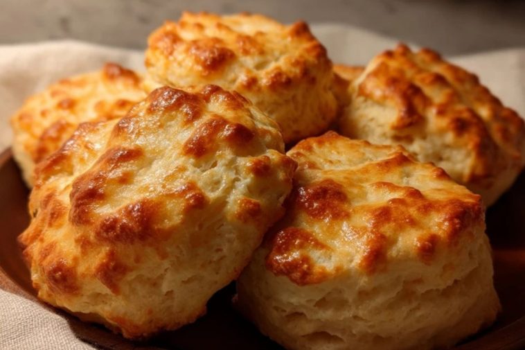 Biscuits Nageant Dans Le Beurre