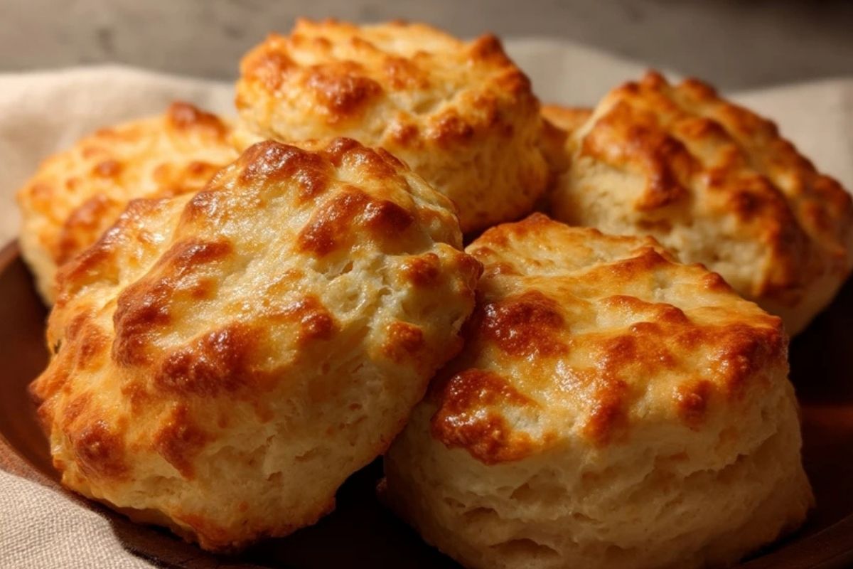 Biscuits Nageant Dans Le Beurre