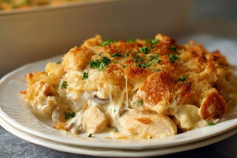 Casserole De Poulet Au Beurre Millionnaire