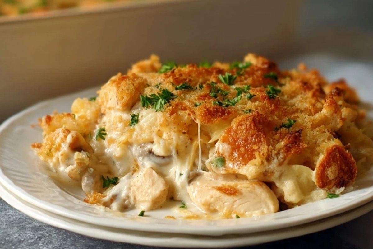 Casserole De Poulet Au Beurre Millionnaire