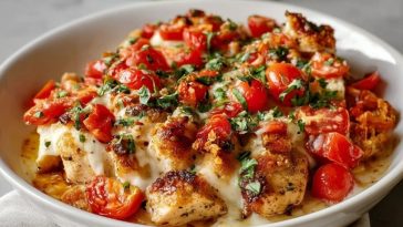 Casserole De Poulet Bruschetta