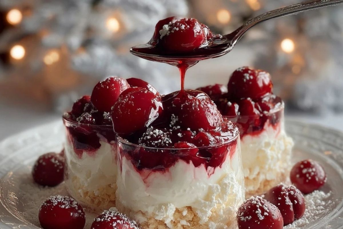 Cerises Dans La Neige