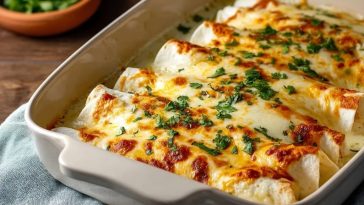 Enchiladas De Poulet Rôties Savoureuses