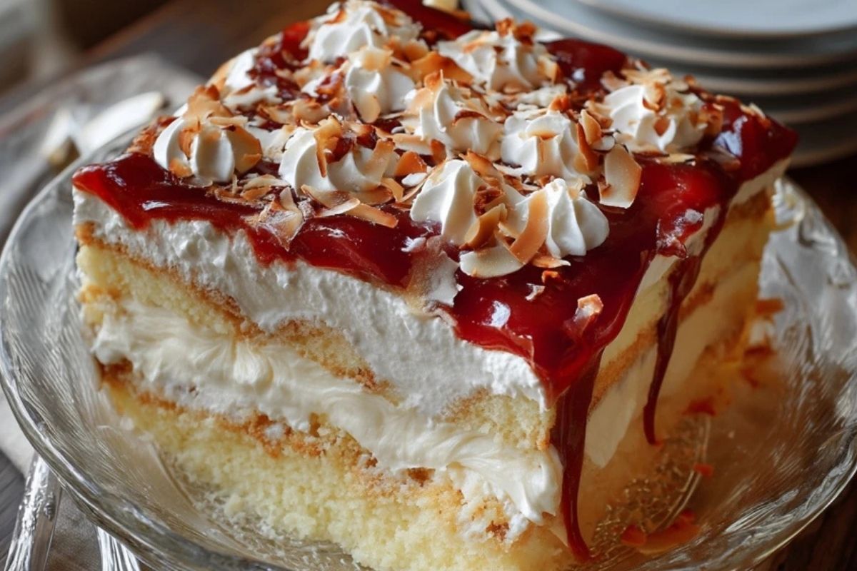 Gâteau Délicieux Aux Cerises