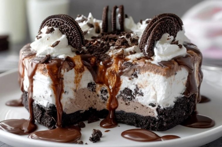 Gâteau Glacé Aux Oreos