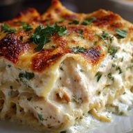 Lasagne Alfredo au Poulet