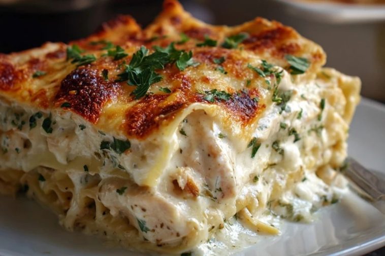 Lasagne Alfredo au Poulet