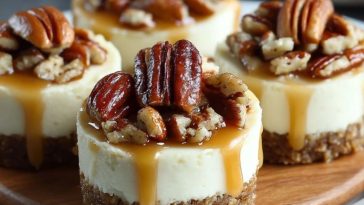 Mini Cheesecakes Aux Pacanes