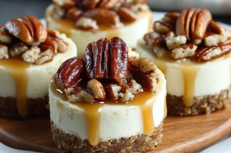 Mini Cheesecakes Aux Pacanes