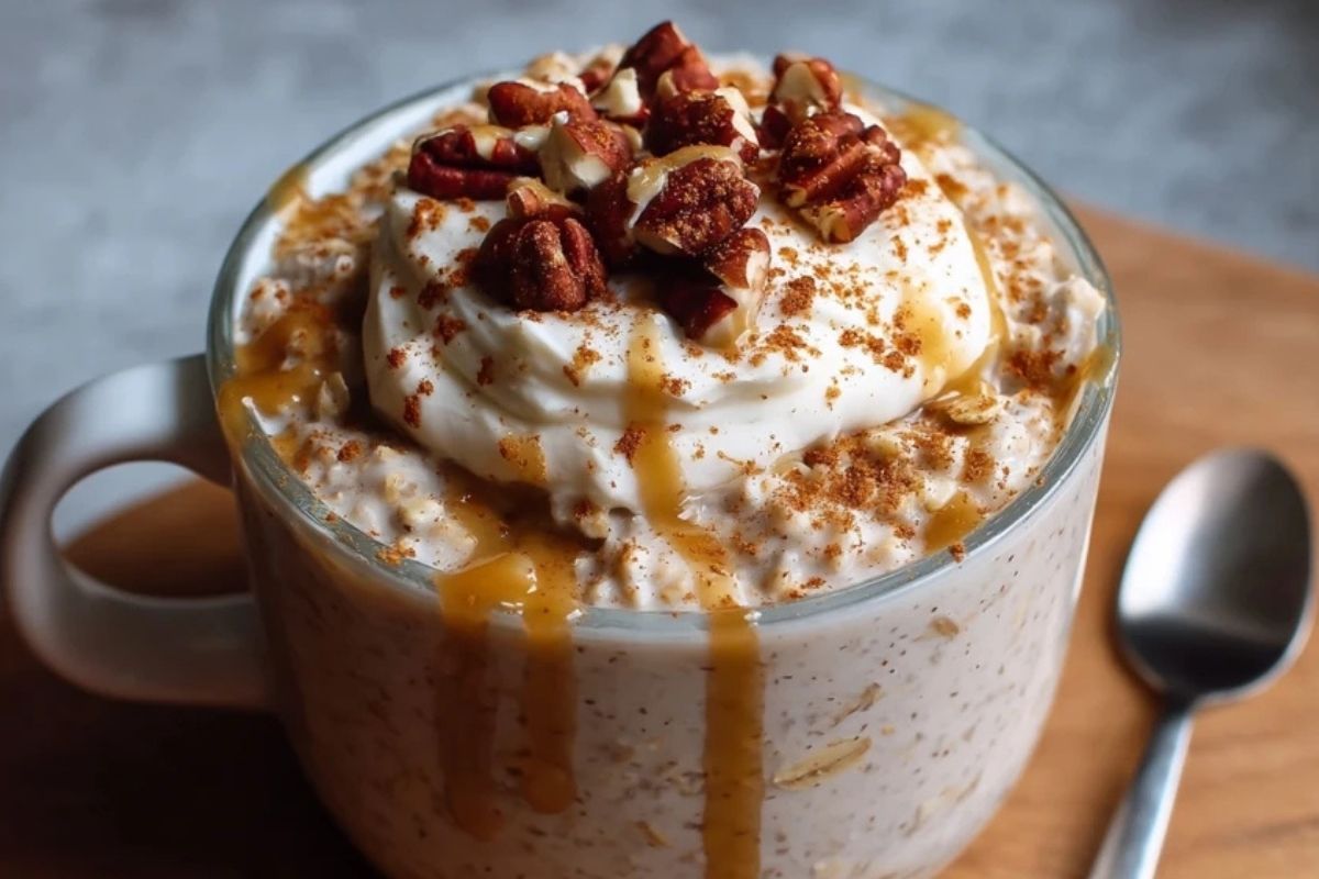 Oats Overnight À La Cannelle Riche En Protéines